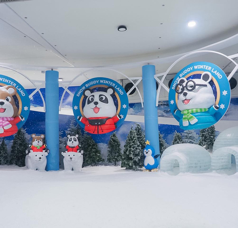 ที่เที่ยวเมืองหิมะ SnowBuddy winterland