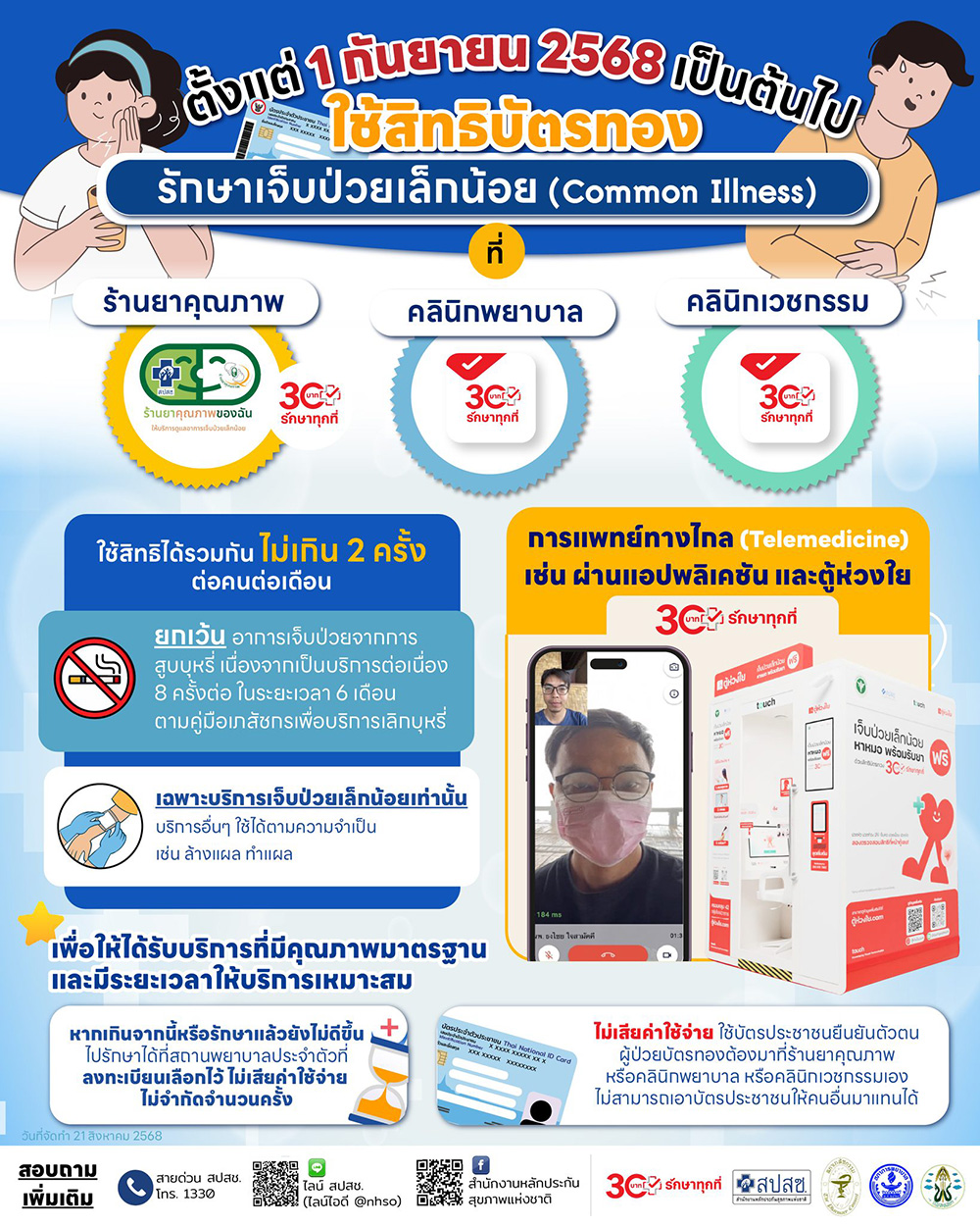 สิทธิบัตรทองเจ็บป่วยเล็กน้อย
