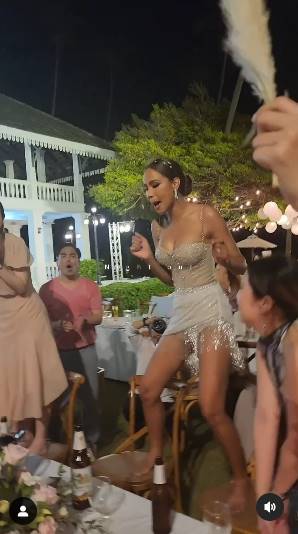 เมญ่า นนธวรรณ แต่งงาน