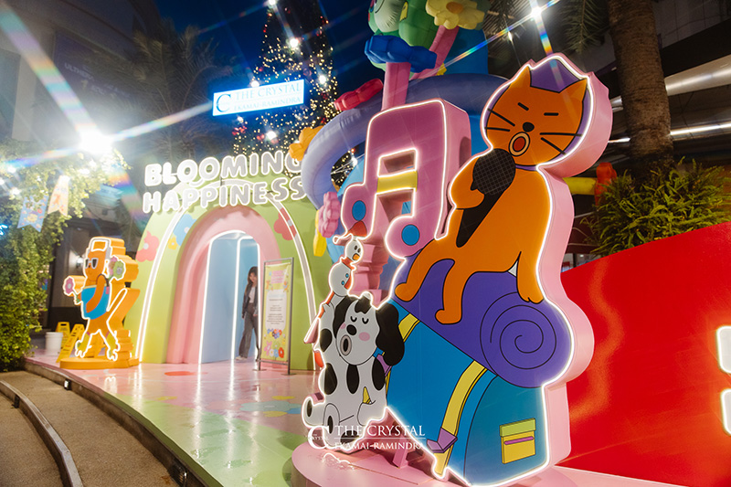 พิกัดถ่ายรูปหิมะตกในไทย The Crystal เอกมัย-รามอินทรา