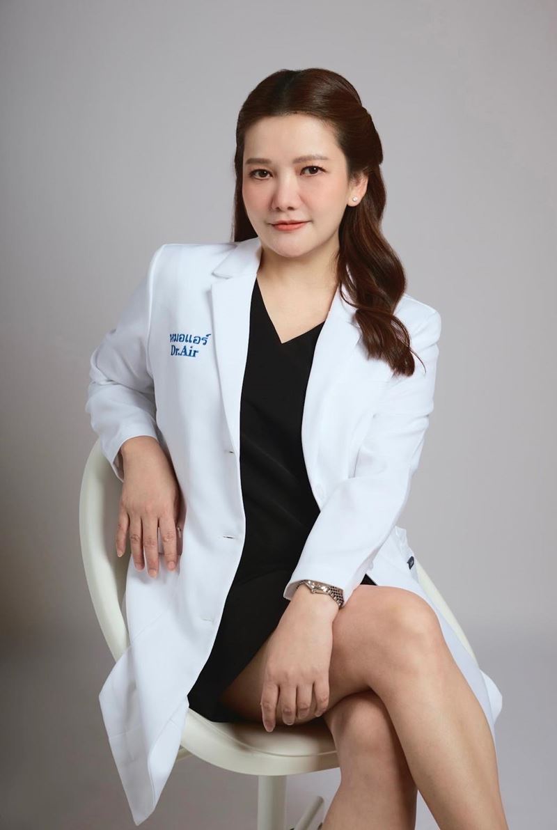 เปิดประวัติ หมอแอร์ อัญชุลี หมอตำรวจคนดัง