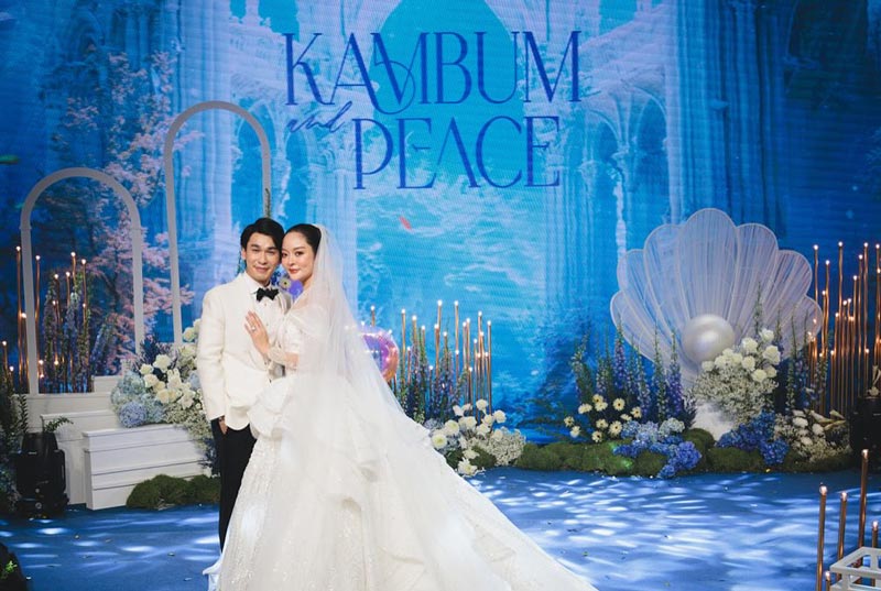 งานแต่ง แก้มบุ๋ม พีท