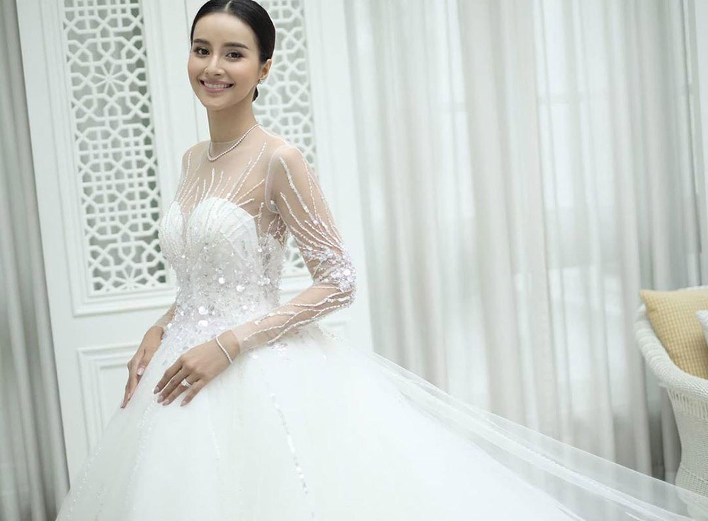 น้ำฝน พัชรินทร์, ชุดแต่งงาน