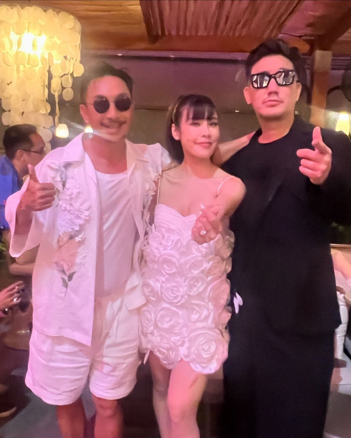 งานแต่ง โจอี้ บอย ควงภรรยาสาว เตย เมษินี 