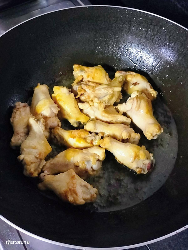 แกงกะหรี่ไก่ใส่มันพร้าว เมนูแกงกะหรี่ อาหารไทย สูตรอาหาร