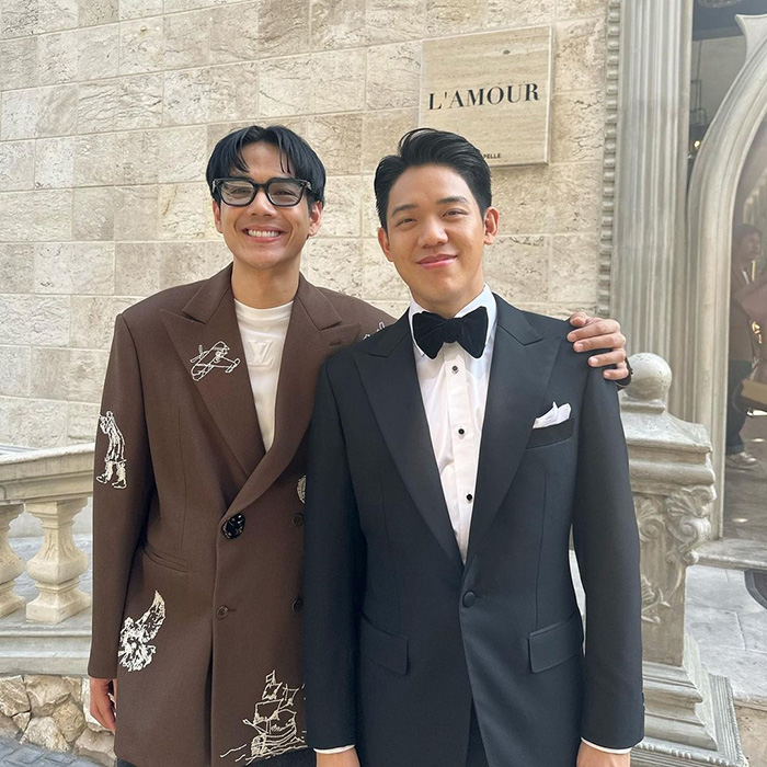  นัตตี้ นันนัท ควง พี่แมน เข้าพิธีแต่งงาน