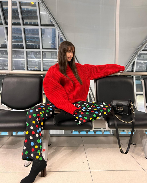 ญาญ่า อุรัสยา แฟชั่นสนามบิน