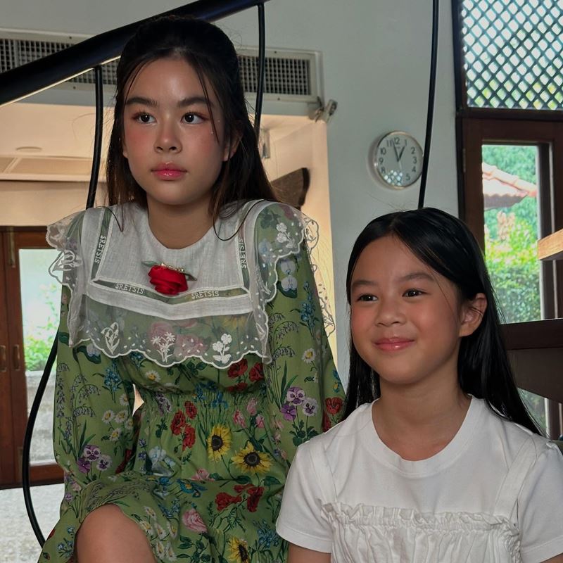 น้องโสน - น้องสวรรค์ สวยละมุนมาก พ่อมอส บอกเริ่มเป็นวัยรุ่นแล้ว 