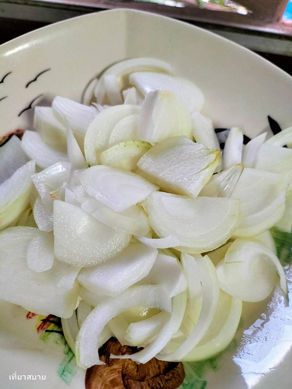 แกงกะหรี่ไก่ใส่มันพร้าว เมนูแกงกะหรี่ อาหารไทย สูตรอาหาร