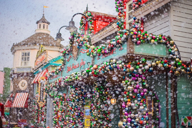 พิกัดถ่ายรูปหิมะตกในไทย Chocolate Ville