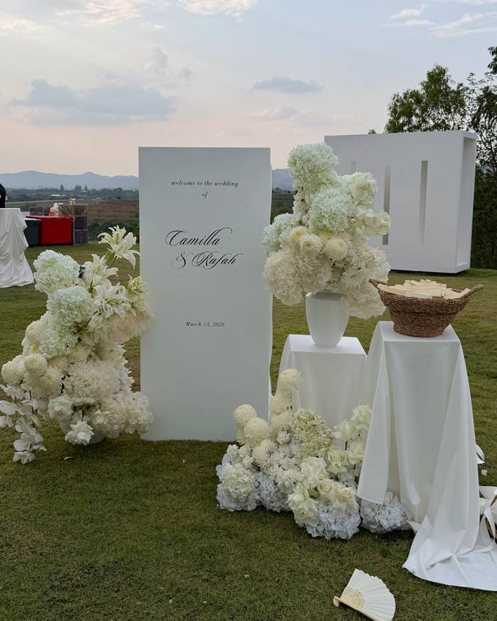 งานแต่ง มิลลี่ คามิลล่า ระฟ้า ลูกอากู๋