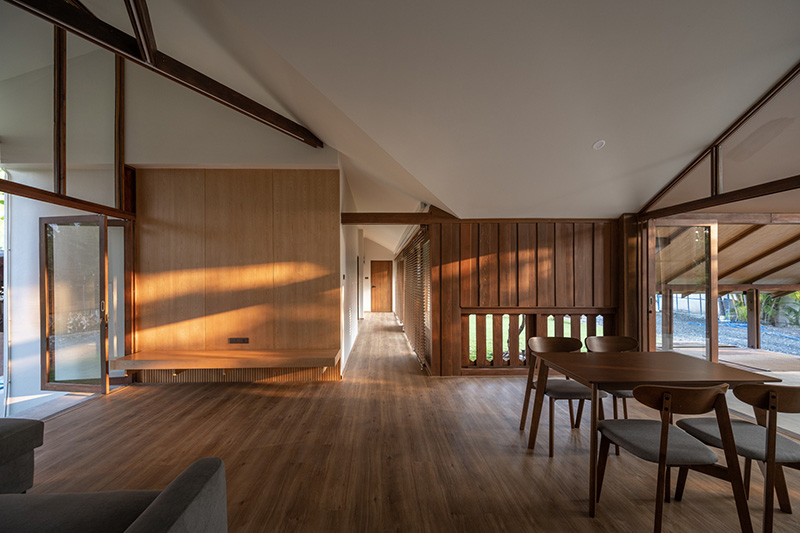 บ้านเจียงแสน บ้านไม้สตไล์พื้นถิ่น