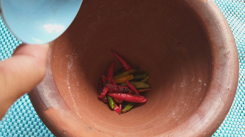 สูตรน้ำพริกปลาทูเห็ดย่าง เมนูน้ำพริก น้ำพริกปลาทู เมนูอาหารไทย อาหารเพื่อสุขภาพ 