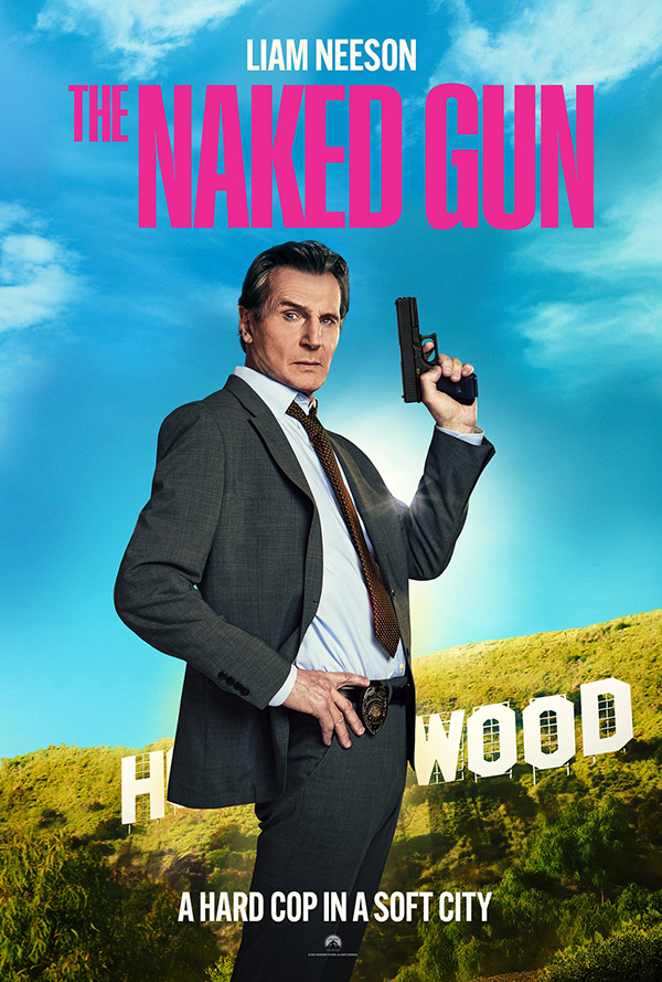 โปสเตอร์ The Naked Gun มือปราบปืนเปลือย นำแสดงโดย เลียม นีสัน