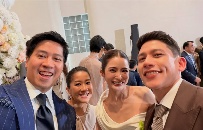  มายด์ ลภัสลัล พาย สุนิษฐ์ เข้าพิธีหมั้นหวานชื่น