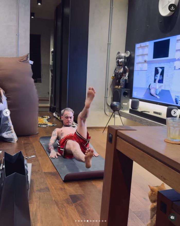 UrboyTJ ออกกำลังกาย