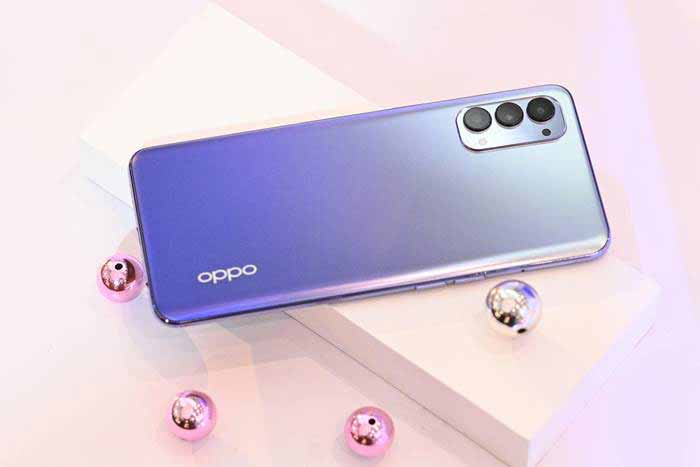 OPPO Reno4 สีใหม่ Nebula Purple