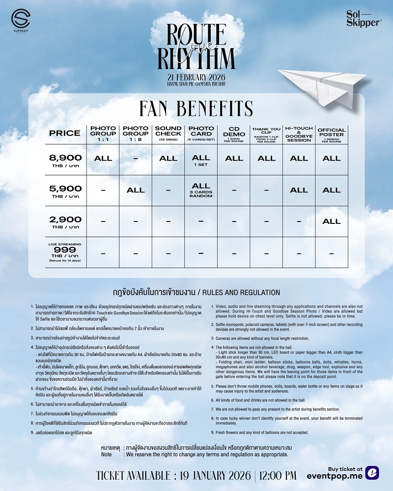 มิว ศุภศิษฏ์ แฟนมีตติ้ง Fan Benefit