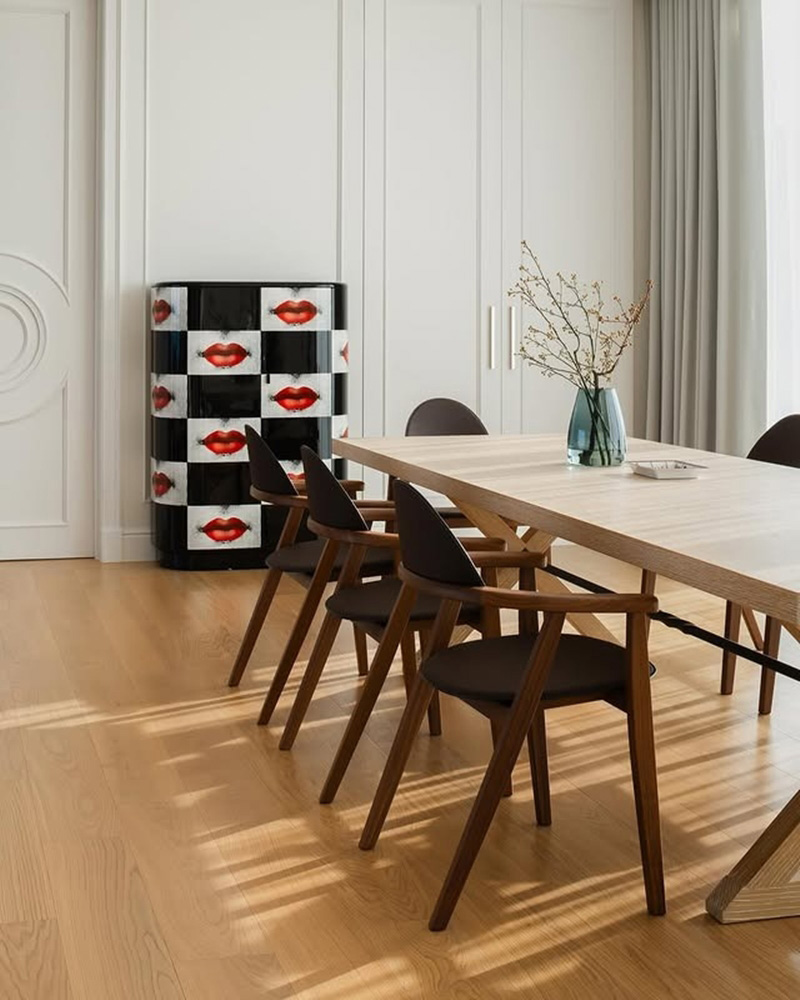 บ้าน มาดามแป้ง ชะอำ ห้องกินข้าว