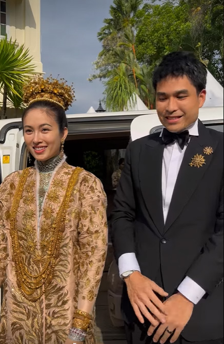 ปอย ตรีชฎา ชุดแต่งงาน