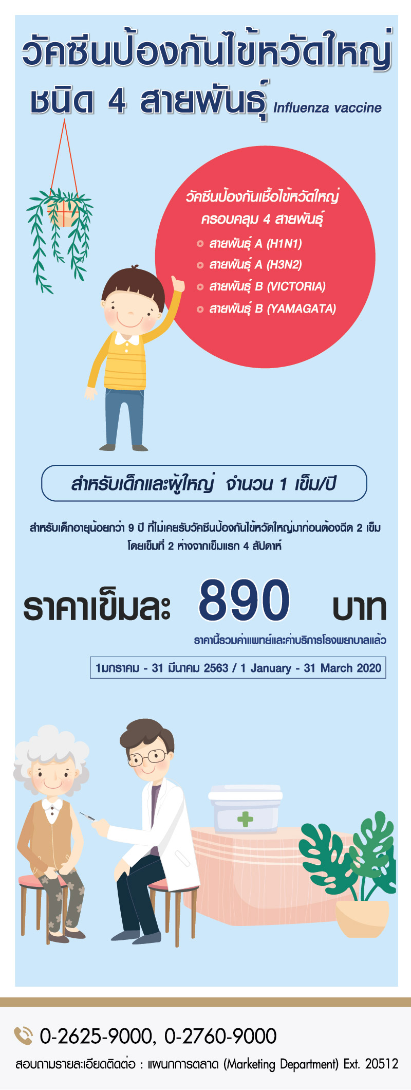 วัคซีนไข้หวัดใหญ่