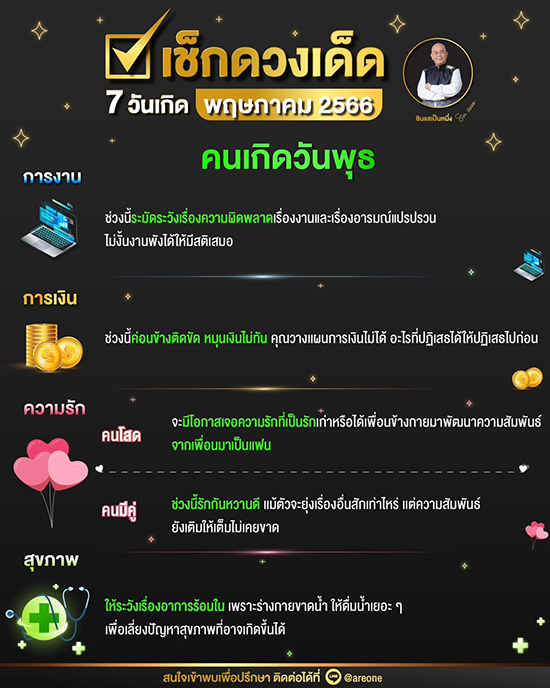 ซินแสเป็นหนึ่ง ดูดวงเดือนพฤษภาคม