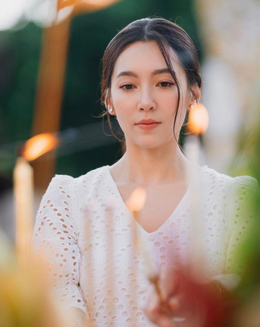 เบลล่า ราณี ชุดไปวัดดารา