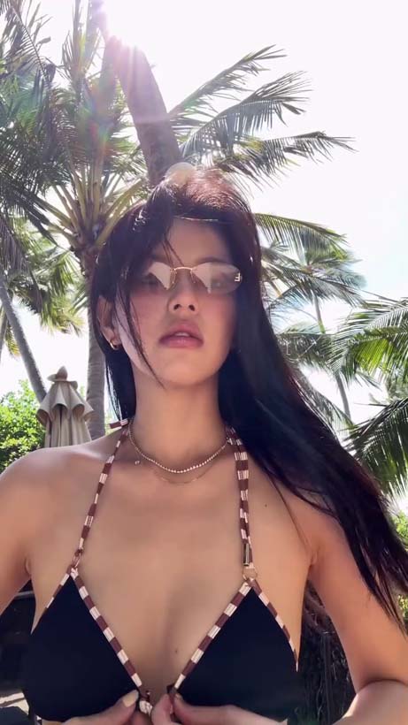 จีจี้ ชณันภัสร์ สาดบิกินี่แบบจุก ๆ ทั้งงานหุ่นงานผิว เล่นเอาหนุ่ม ๆ ใจปลิว