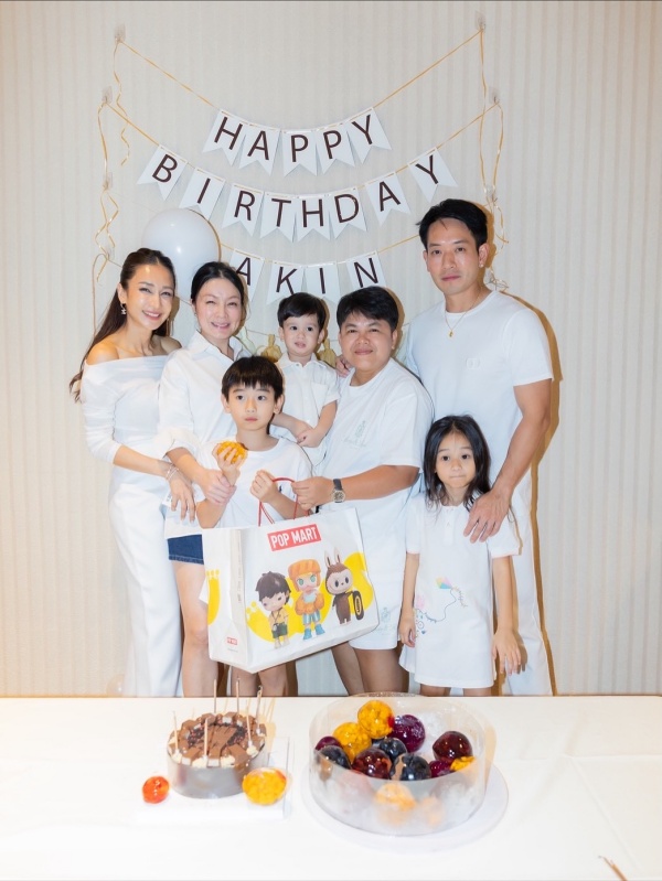  เนย โชติกา จัดปาร์ตี้วันเกิดให้ น้องอคิณ ลูกชายวัย 8 ขวบ 