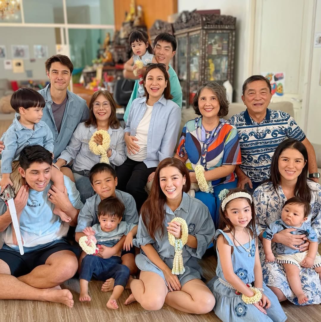 ลีเดีย ศรัณย์รัชต์ แมทธิว ดีน ลูก ๆ และครอบครัว 