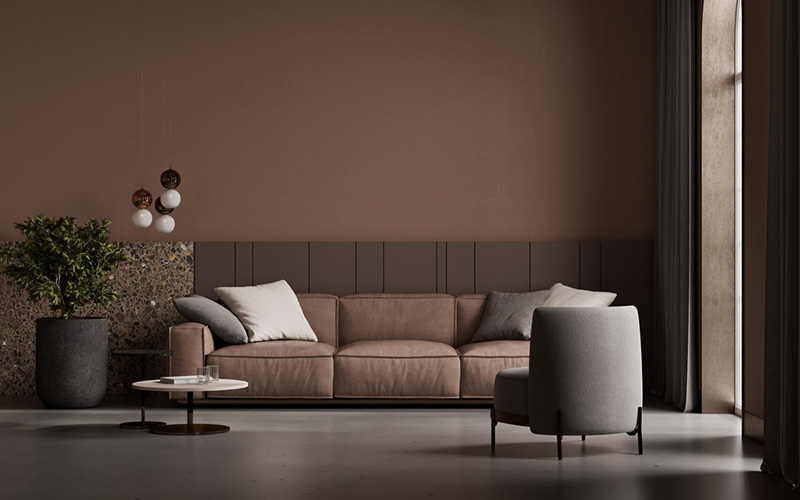 Modern Earth Tone ผสานกลิ่นอาย Terrazzo