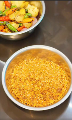 ซุบผักลาว อาหารอีสาน เมนูผัก สูตรอาหาร วิธีทำซุบผักลาว