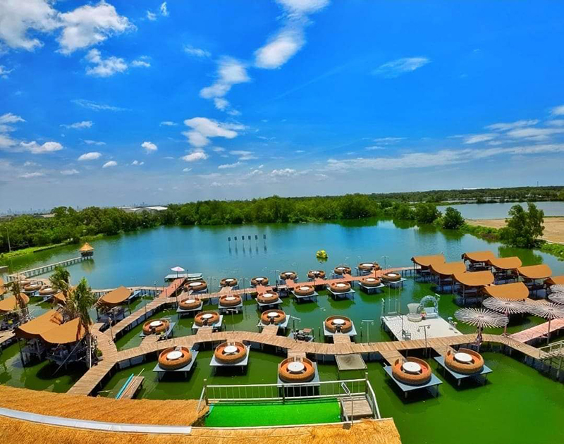 ร้านคาเฟ่สไตล์มัลดีฟส์