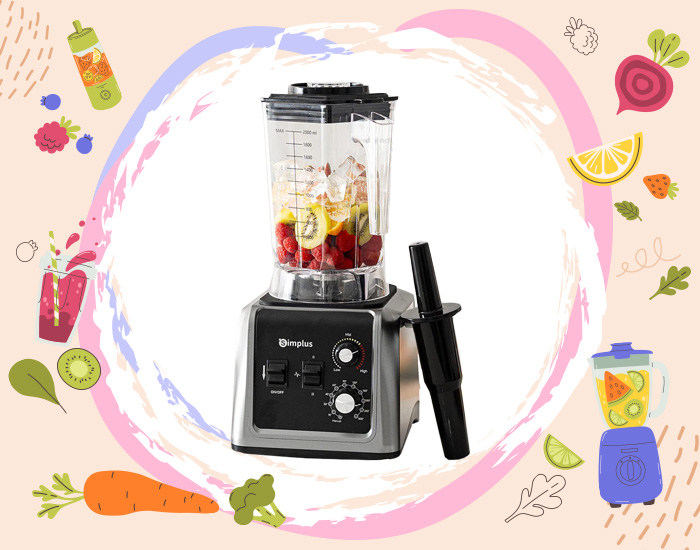 เครื่องปั่นอาหารอเนกประสงค์ Simplus Commercial Blender รุ่น LLJH012 เครื่องปั่นอาหาร เครื่องครัว เครื่องใช้ไฟฟ้า