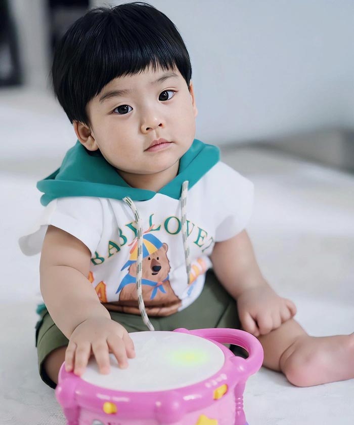 น้องพีร์เจ ลูกชาย พุฒ จุ๋ย