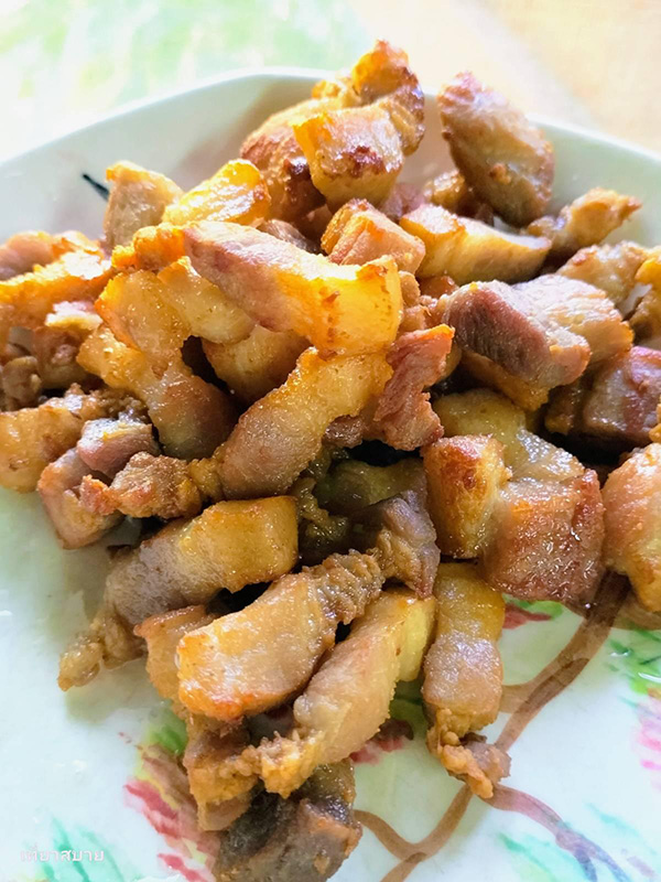 ผัดถั่วงอกเต้าหู้หมูสามชั้นกรอบ ผัดถั่วงอกใส่เต้าหู้ เมนูผัดผัก สูตรอาหาร