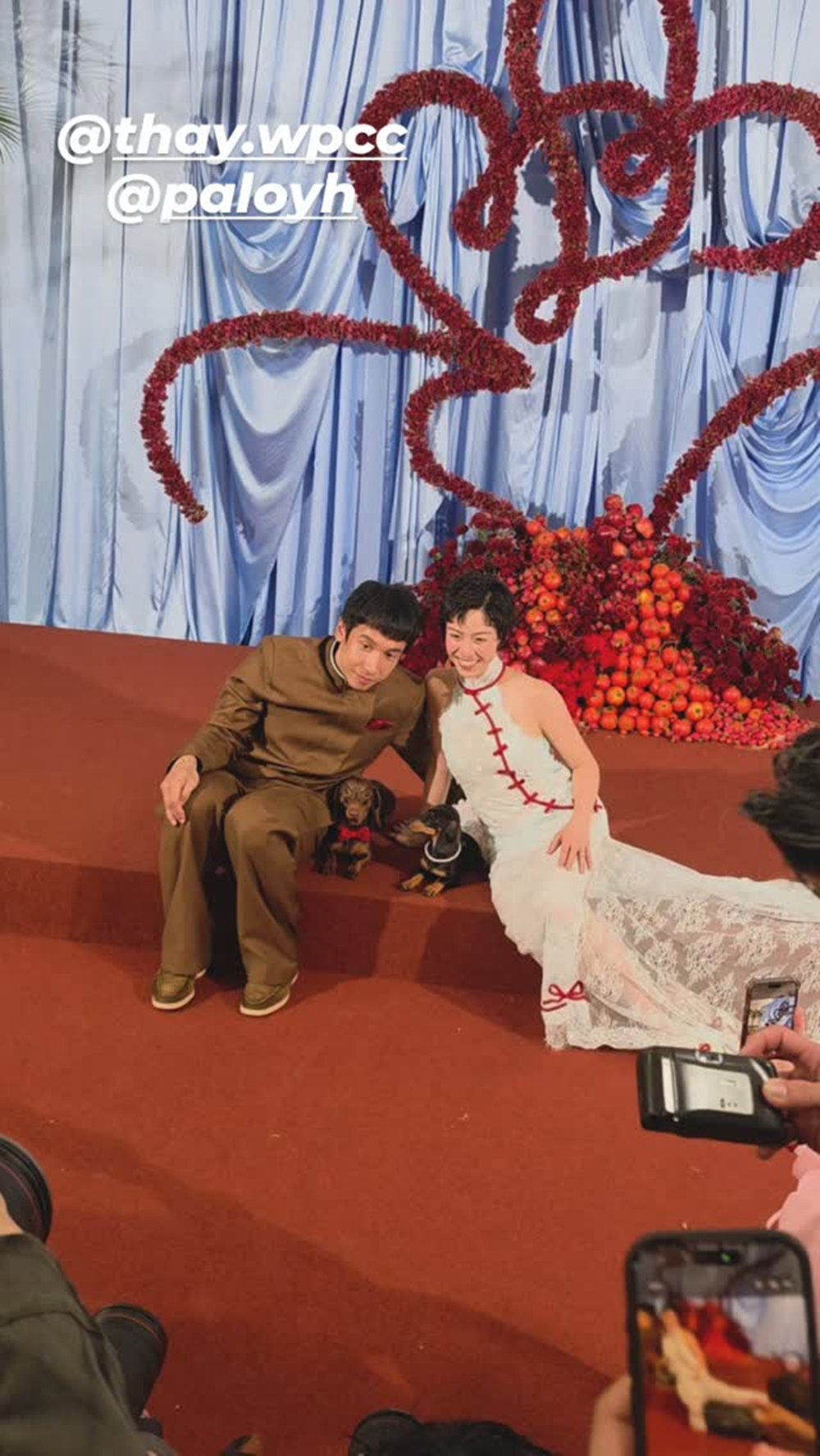 เปิดข้อความ คริส หอวัง ถึง โอม Cocktail หลังพูดในงานแต่ง พลอย - เต Three Man Down  