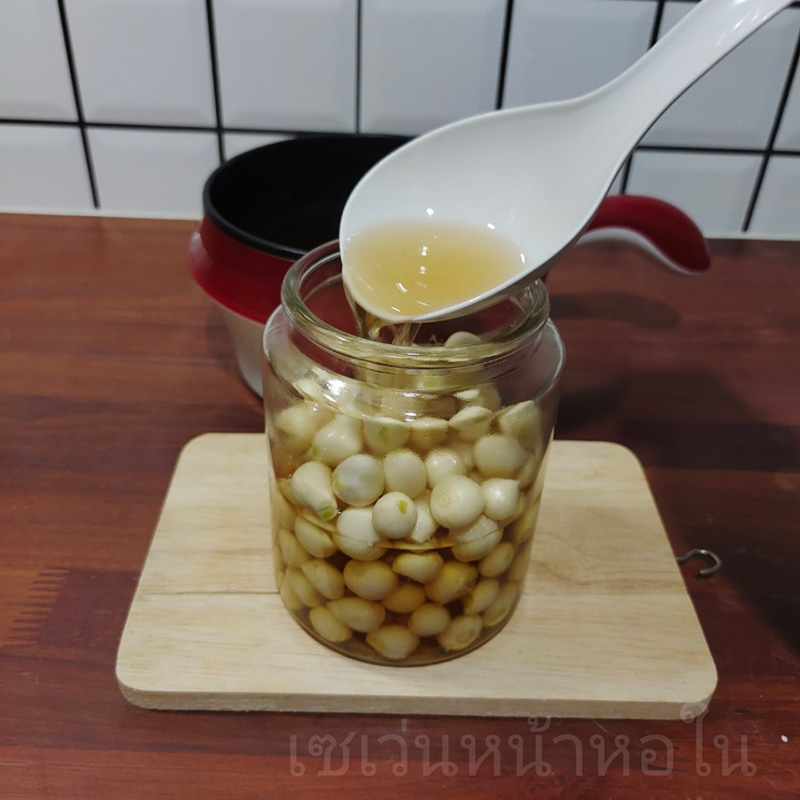 กระเทียมโทนดองน้ำผึ้ง สูตรกระเทียมโทนดอง สูตรอาหาร