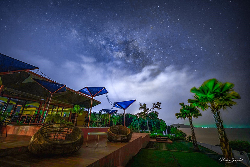 โกลเด้น คลิฟ บีช รีสอร์ท แหล่งท่องเที่ยวดูดาว 