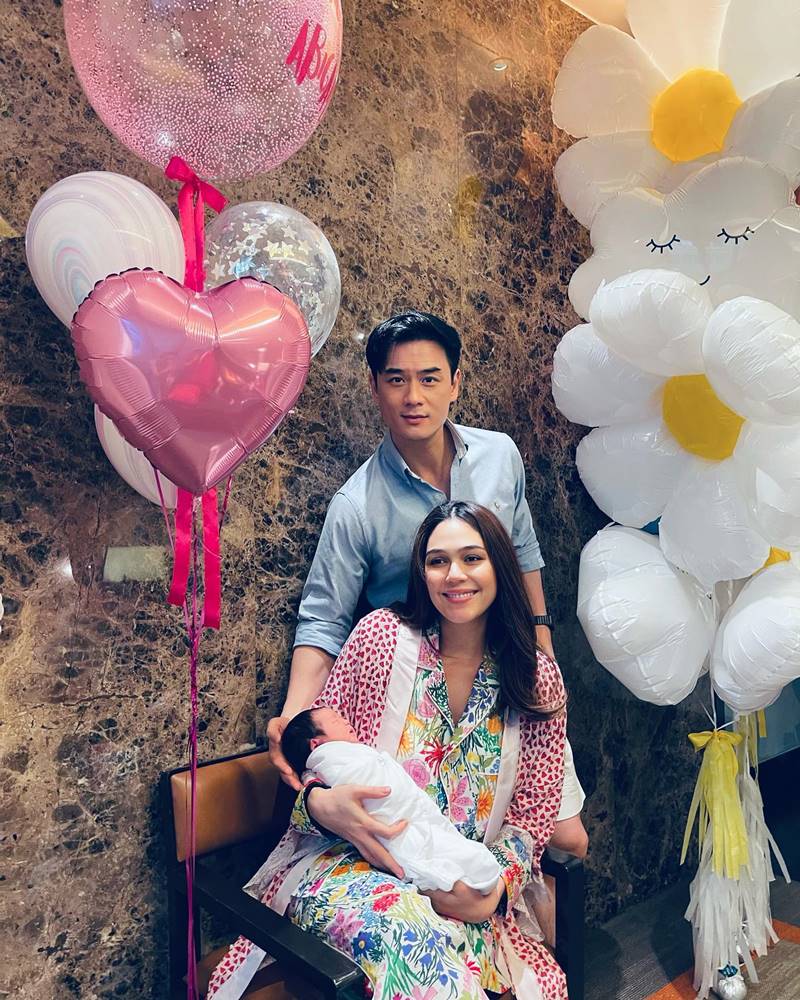  น้องแอบิเกล, ชมพู่ อารยา, ลูกสาว ชมพู่