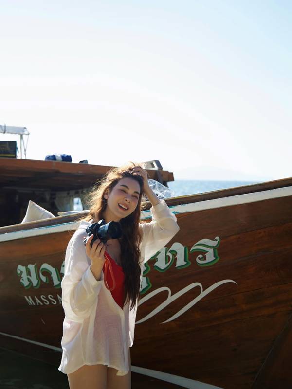 แบงค์ พชร พา โบว์ เบญจวรรณ เที่ยวหลีเป๊ะ