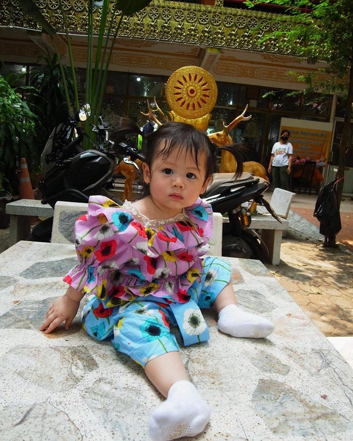 น้องแอบิเกล ลูกสาว ชมพู่ อารยา