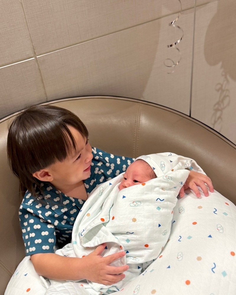 นิว ชัยพล เมษา อวดโฉมลูกคนที่ 2