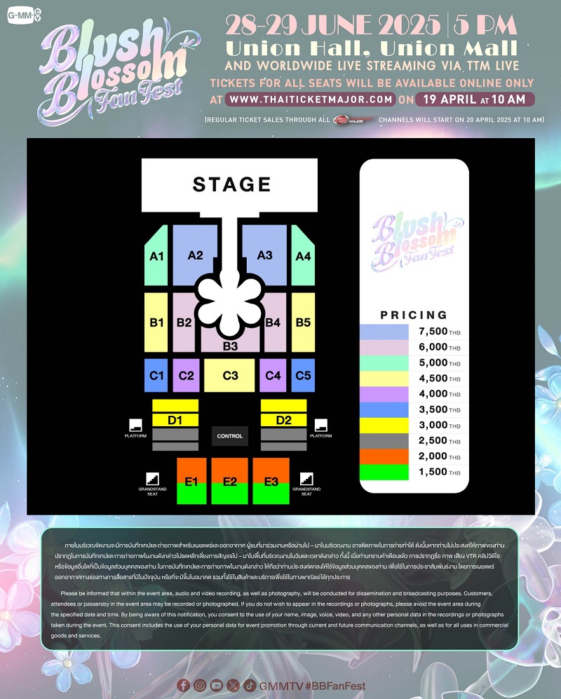 Blush Blossom Fan Fest