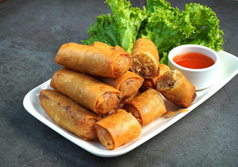 เปาะเปี๊ยะทอด เมนูมงคลตรุษจีน 2569 เมนูตรุษจีน 2026 เมนูอาหาร