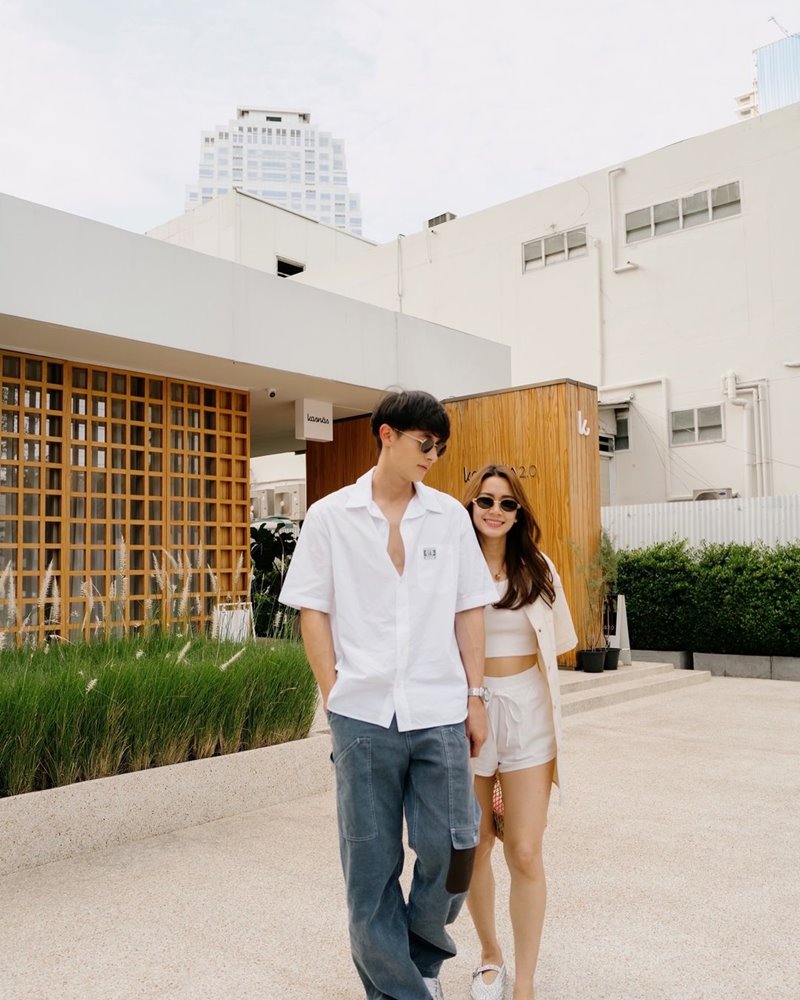 เจมส์ จิรายุ ภาพคู่ โฟม แฟนสาว