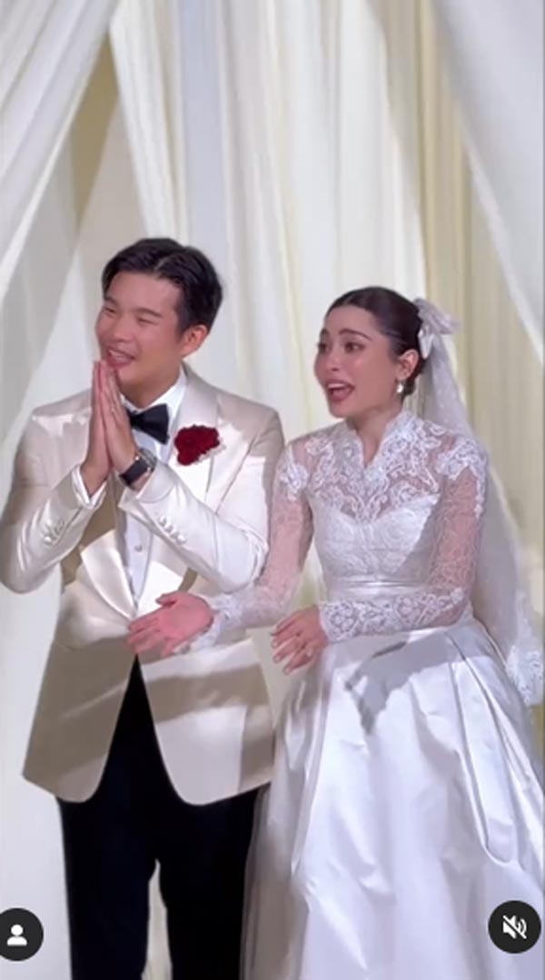 นิกกี้ นิโคล แต่งงาน