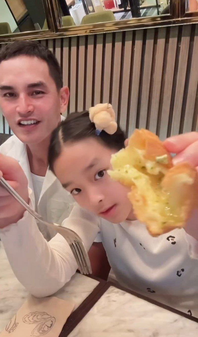 สงกรานต์ มายด์ ปลื้มคนชมตอนอยู่กับ น้องปีใหม่ 