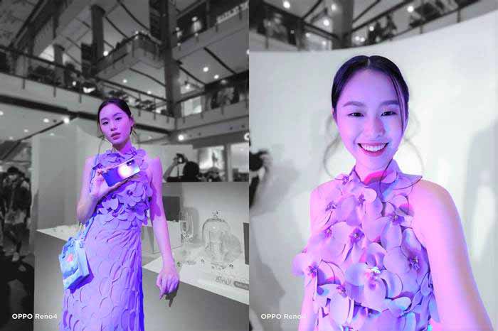 OPPO Reno4 สีใหม่ Nebula Purple