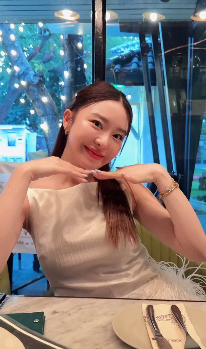 สงกรานต์ มายด์ ปลื้มคนชมตอนอยู่กับ น้องปีใหม่ 